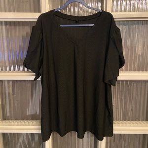Shein Curve Sheer Shirt